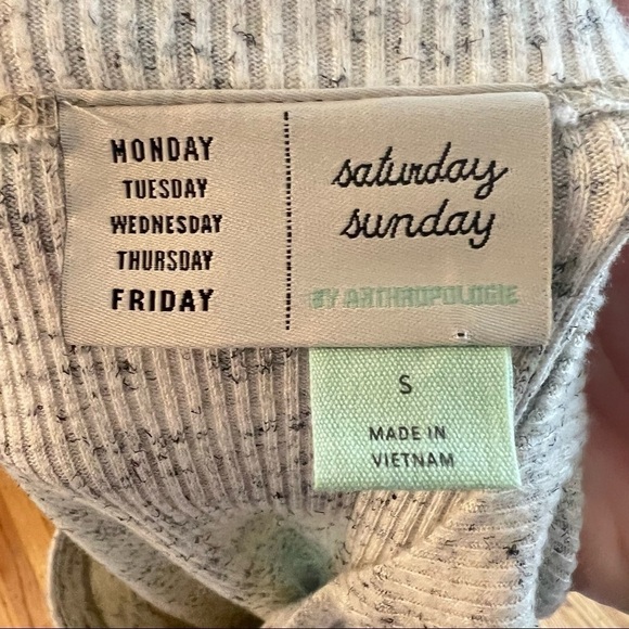 ANTHROPOLOGIE Saturday Sunday Boat Neck Knit - Picture 6 of 8